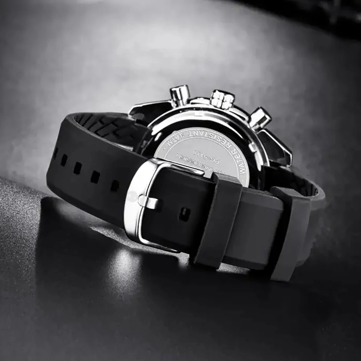 Pagane Design 2026 New Men's Quartz Chronograph Luxury Sapphire Stainless Steel Waterproof 3Bar Night Light C3 Casual Watch