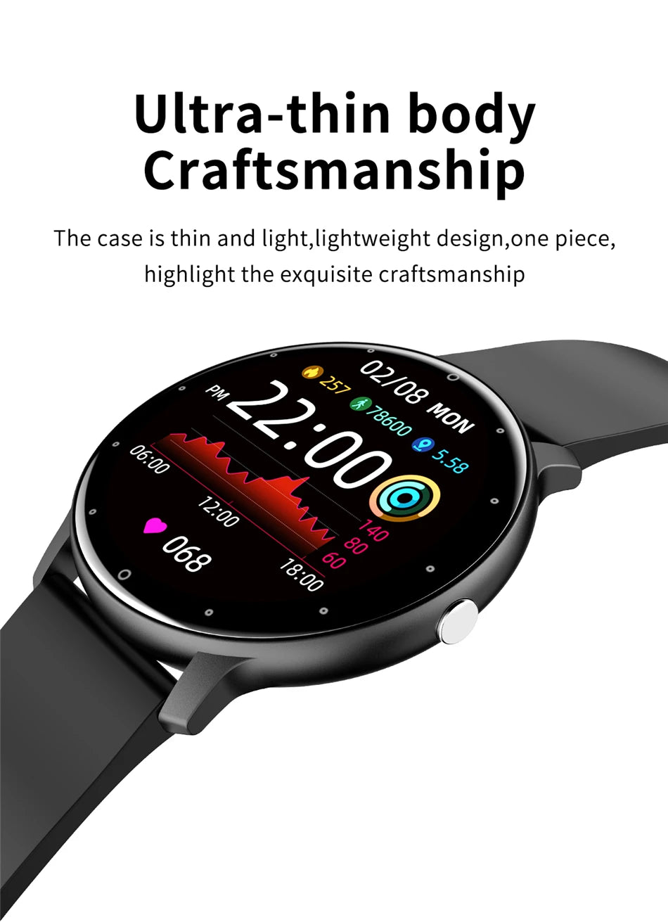 NEW Fashion Men Smart Watch Wireless Call Digital Fitness Tracker IP68 Waterproof Sport Smartwatch for Women Android Phones 2025