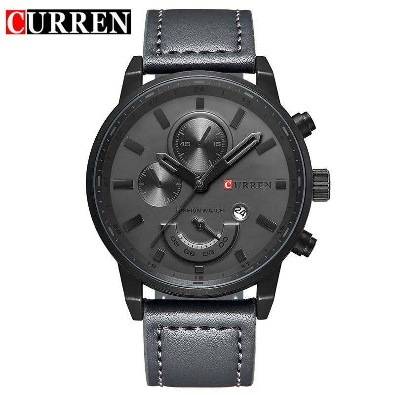 CURREN Quartz Watch Men Watches Top Brand Luxury Famous Wristwatch Male Clock Wrist Watch Quartz-watch Relogio Masculino