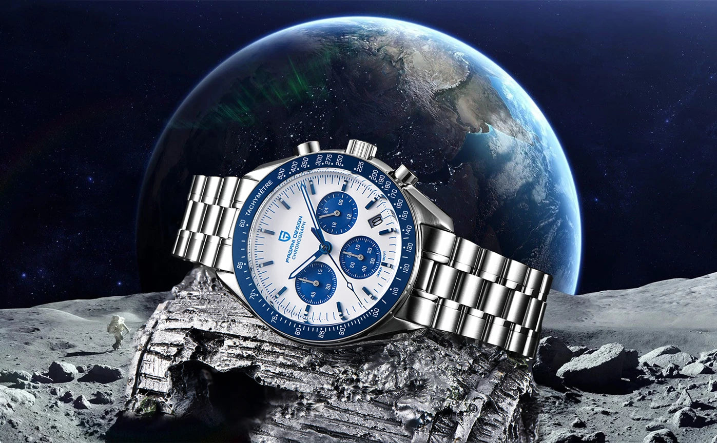 2026 New PAGANI DESIGN Tribute to CK2998 Moon Watch Retro Luxury Quartz Watches For Men Stainless steel Sport Chronograph Man