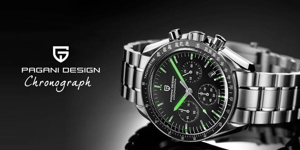 2026 New PAGANI DESIGN Tribute to CK2998 Moon Watch Retro Luxury Quartz Watches For Men Stainless steel Sport Chronograph Man