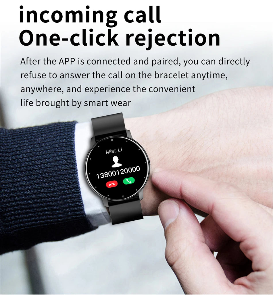 NEW Fashion Men Smart Watch Wireless Call Digital Fitness Tracker IP68 Waterproof Sport Smartwatch for Women Android Phones 2025