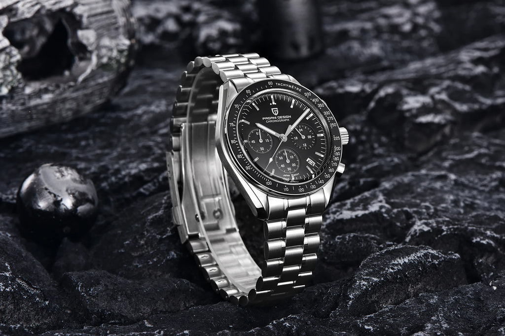 PAGANI DESIGN 2026 New Men's Watches Top Luxury Quartz Watch For Men Auto Date Speed Chronograph AR Sapphire Mirror Wrist watch