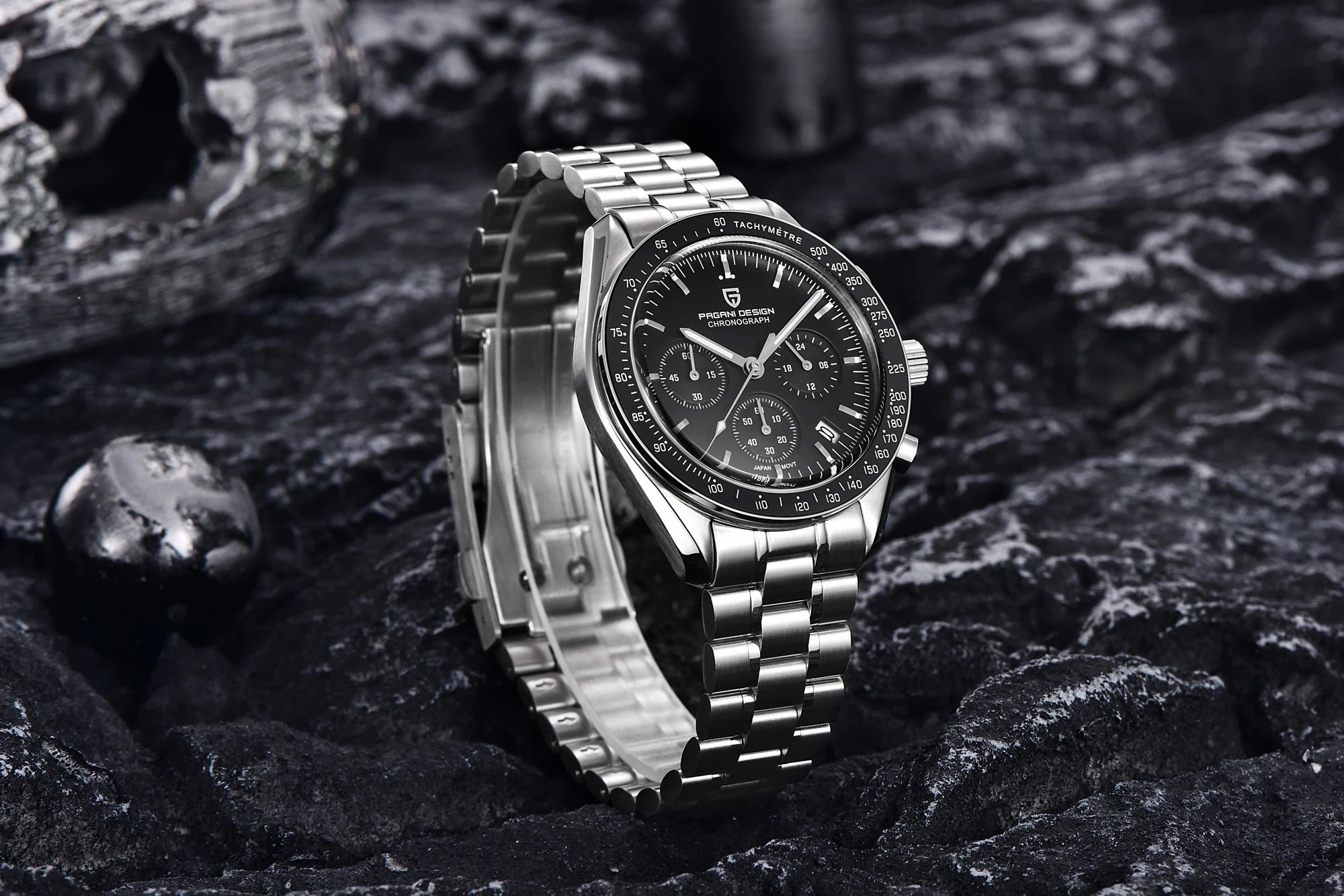 PAGANI DESIGN 2026 New Men's Watches Top Luxury Quartz Watch For Men Auto Date Speed Chronograph AR Sapphire Mirror Wrist watch