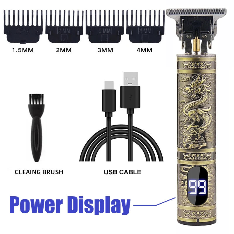 T9 Professional Hair Clipper/Accessories for Men | USB Fast Charging | Beard/Body/Hair Trimmer | Precision Electric Shaver | Barber us