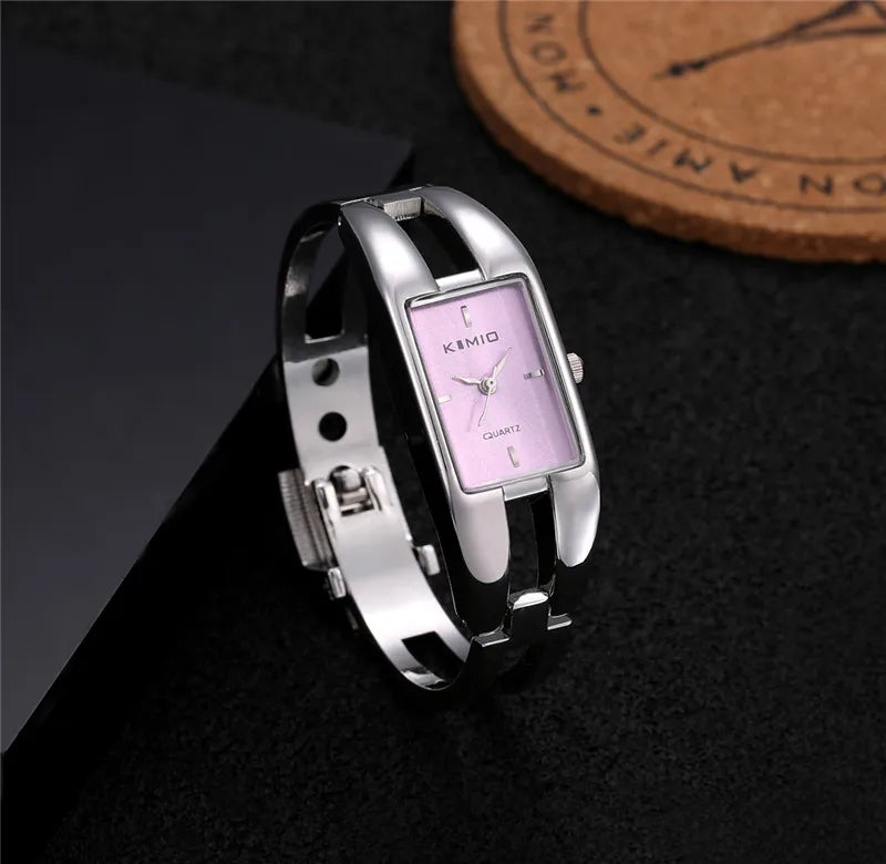 New Women Watch Luxury Bracelet Quartz Watches Casual Slim Band Womens Bangle Watches Feminino Relogio Beauty Designer Clock