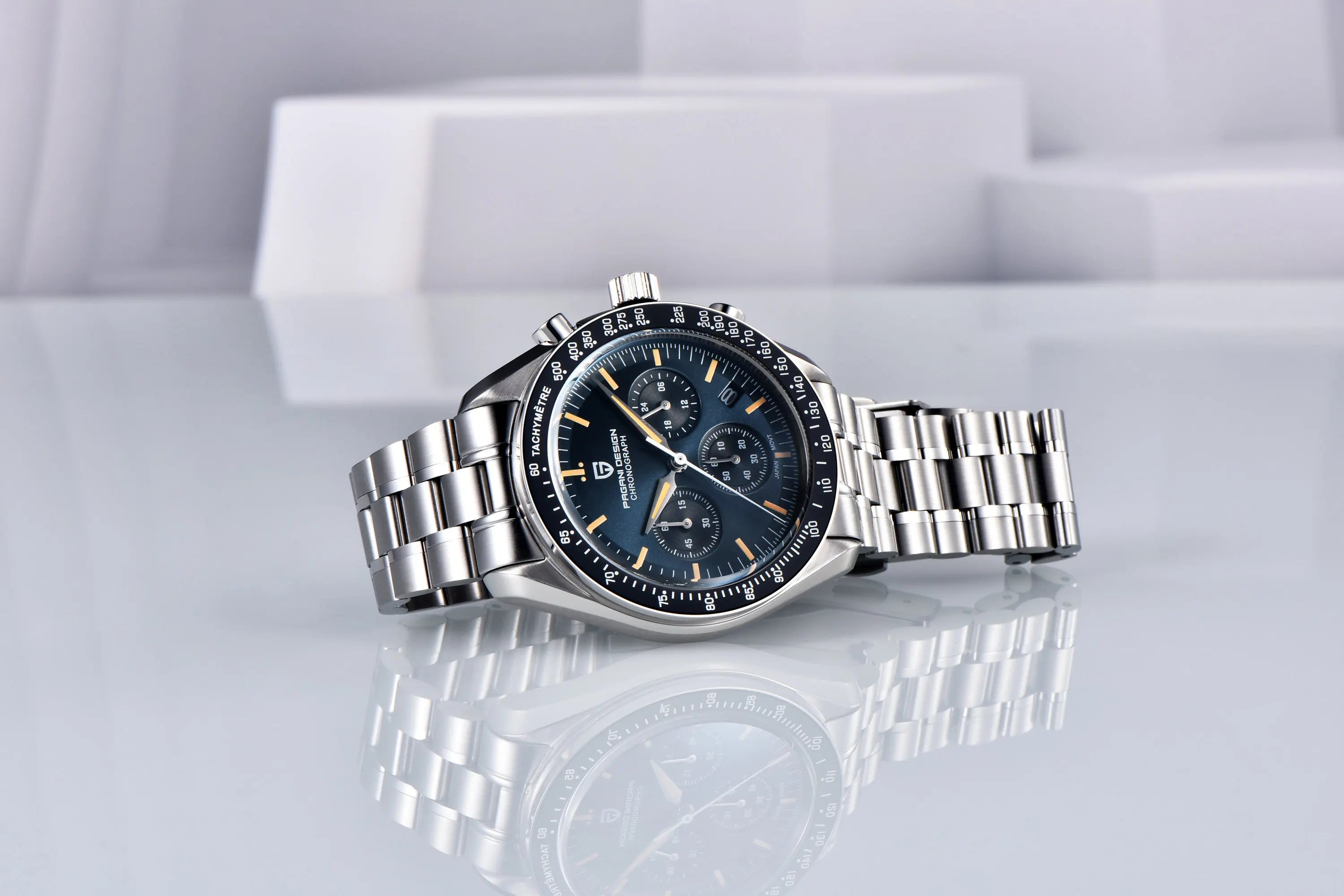 2026 New PAGANI DESIGN Tribute to CK2998 Moon Watch Retro Luxury Quartz Watches For Men Stainless steel Sport Chronograph Man