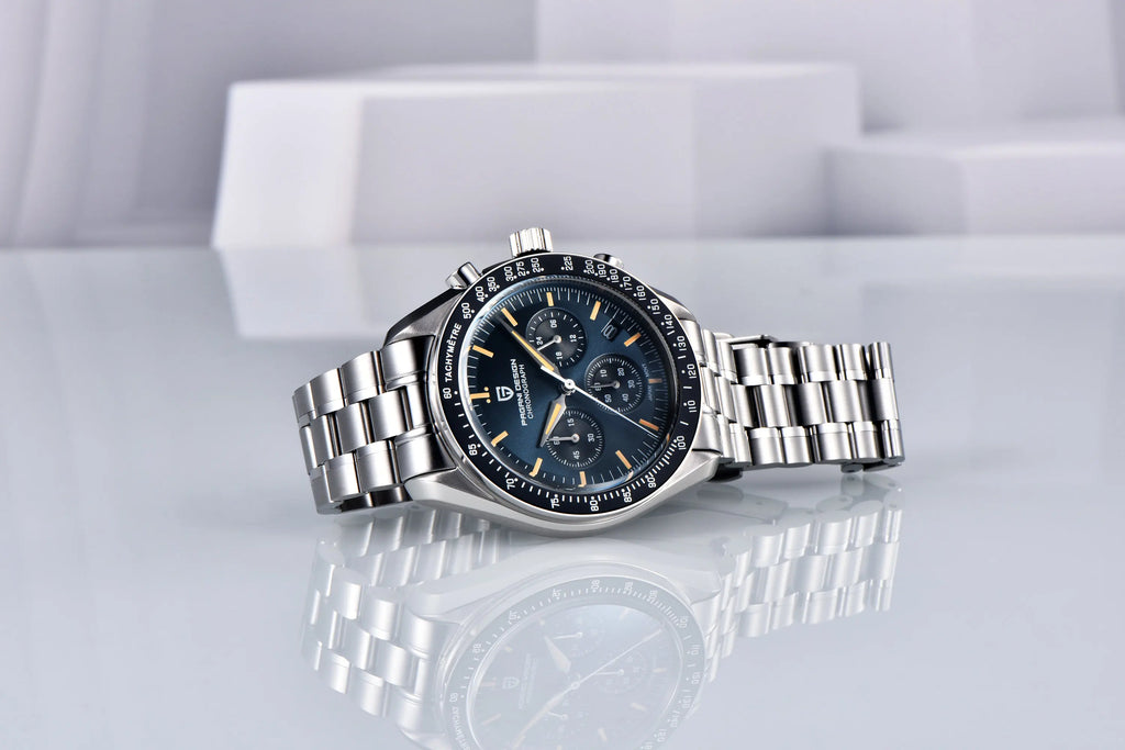 PAGANI DESIGN 2026 New Men's Watches Top Luxury Quartz Watch For Men Auto Date Speed Chronograph AR Sapphire Mirror Wrist watch