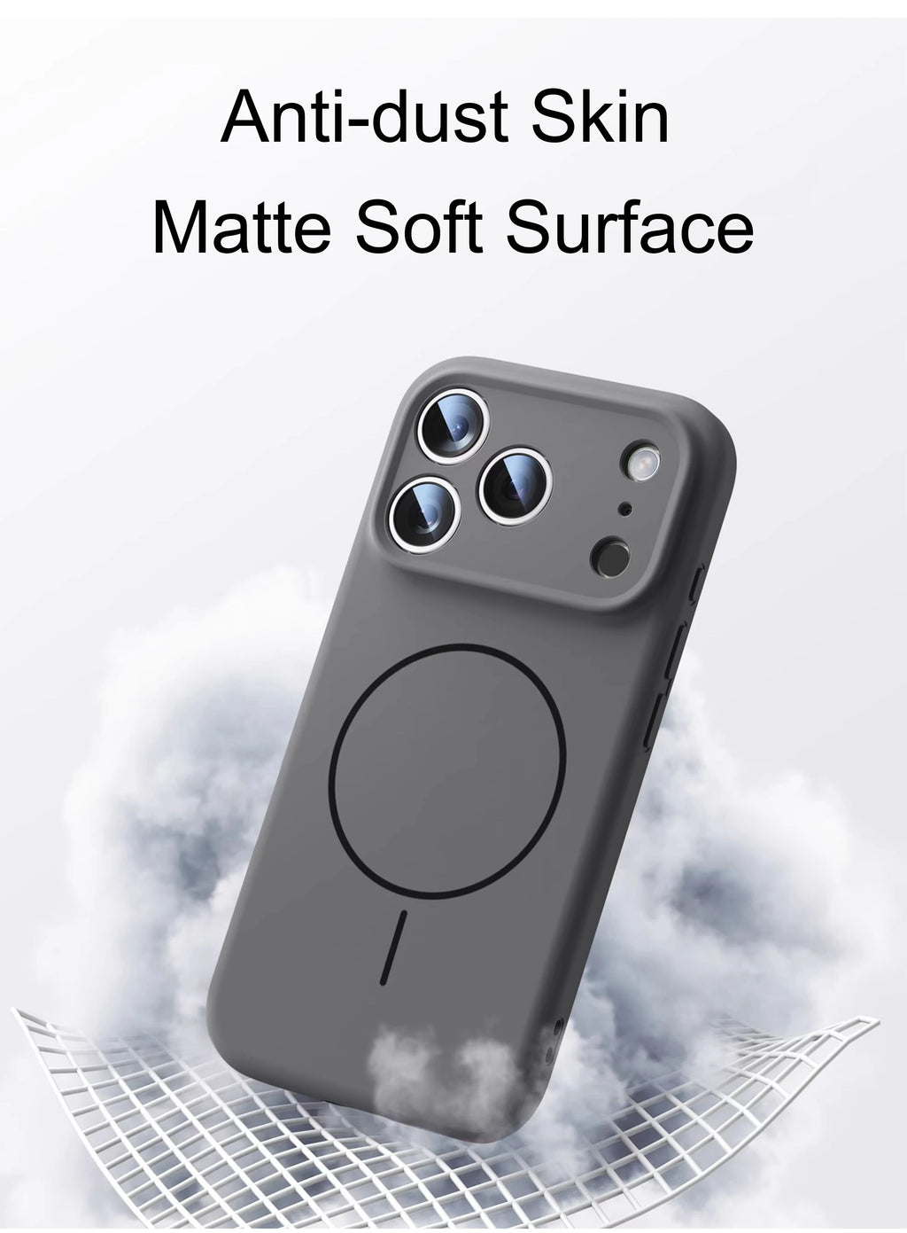 Luxury Liquid Silicone Case for iPhone 17 Air 16 16E 15 14 13 12 11 Pro Max Plus Soft For Magsafe Magnet Shockproof Matte Cover