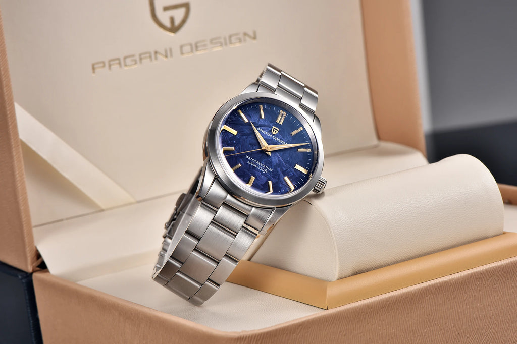 PAGANI DESIGN 2025 New 40MM Men's Quartz Watches Top Luxury Ultra thin fashion Watch For Men  AR Sapphire Mirror Wrist watch