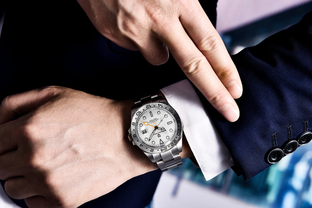 PAGANI DESIGN Vintage 42MM GMT Men's Watch PD1682 Automatic Mechanical Timepiece Sapphire Stainless Steel 100M Waterproof Retro