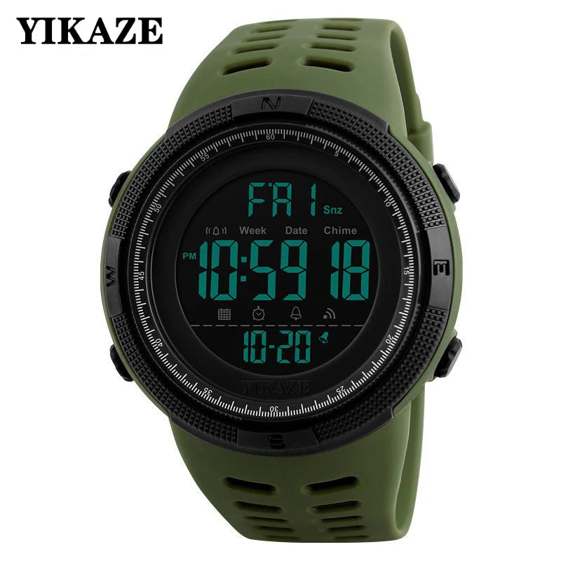 Men's Digital Watches Multifunction Military Men Sports Wristwatch Sweatproof Luminous  Man Student Electronic Watch