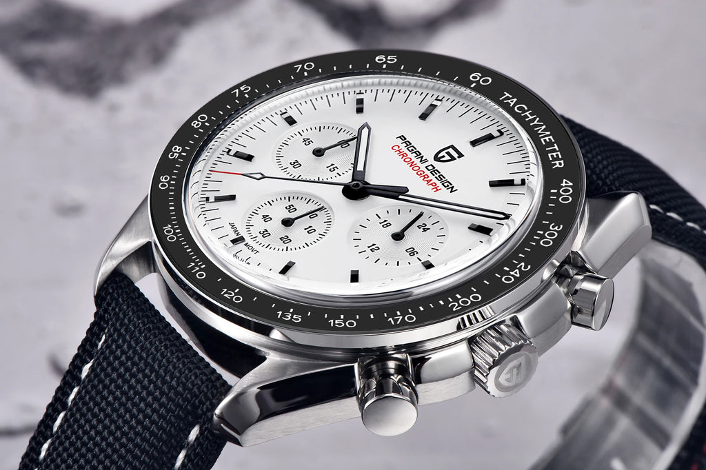 PAGANI DESIGN 2026 New Men's Watches Top Luxury Quartz Watch For Men Auto Date Speed Chronograph AR Sapphire Mirror Wrist watch