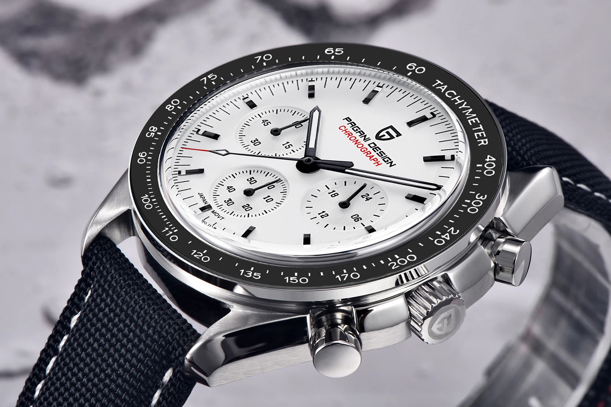 PAGANI DESIGN 2026 New Men's Watches Top Luxury Quartz Watch For Men Auto Date Speed Chronograph AR Sapphire Mirror Wrist watch