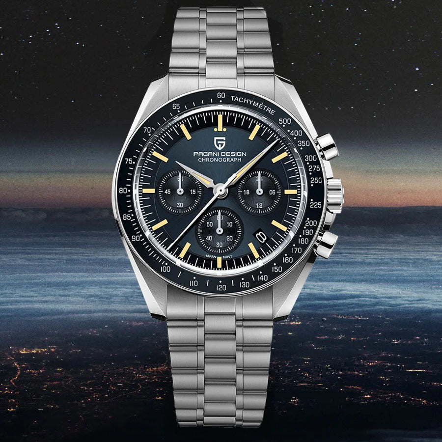 2026 New PAGANI DESIGN Tribute to CK2998 Moon Watch Retro Luxury Quartz Watches For Men Stainless steel Sport Chronograph Man