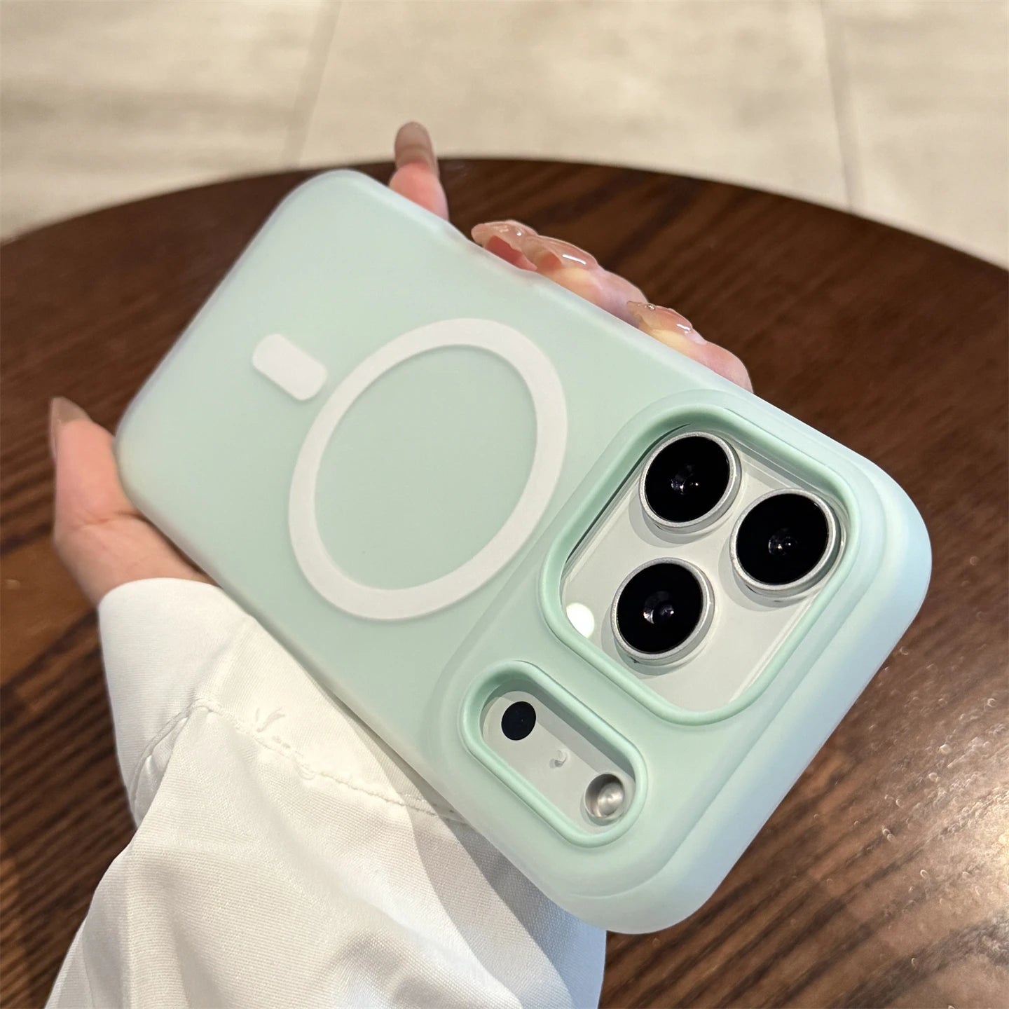 Luxury Candy Color  Magnetic Matte Case For iPhone 17 16 15 14 13 12 11 Pro Max  Air 16 ProMax Magsafe Wireless Charging  Cover
