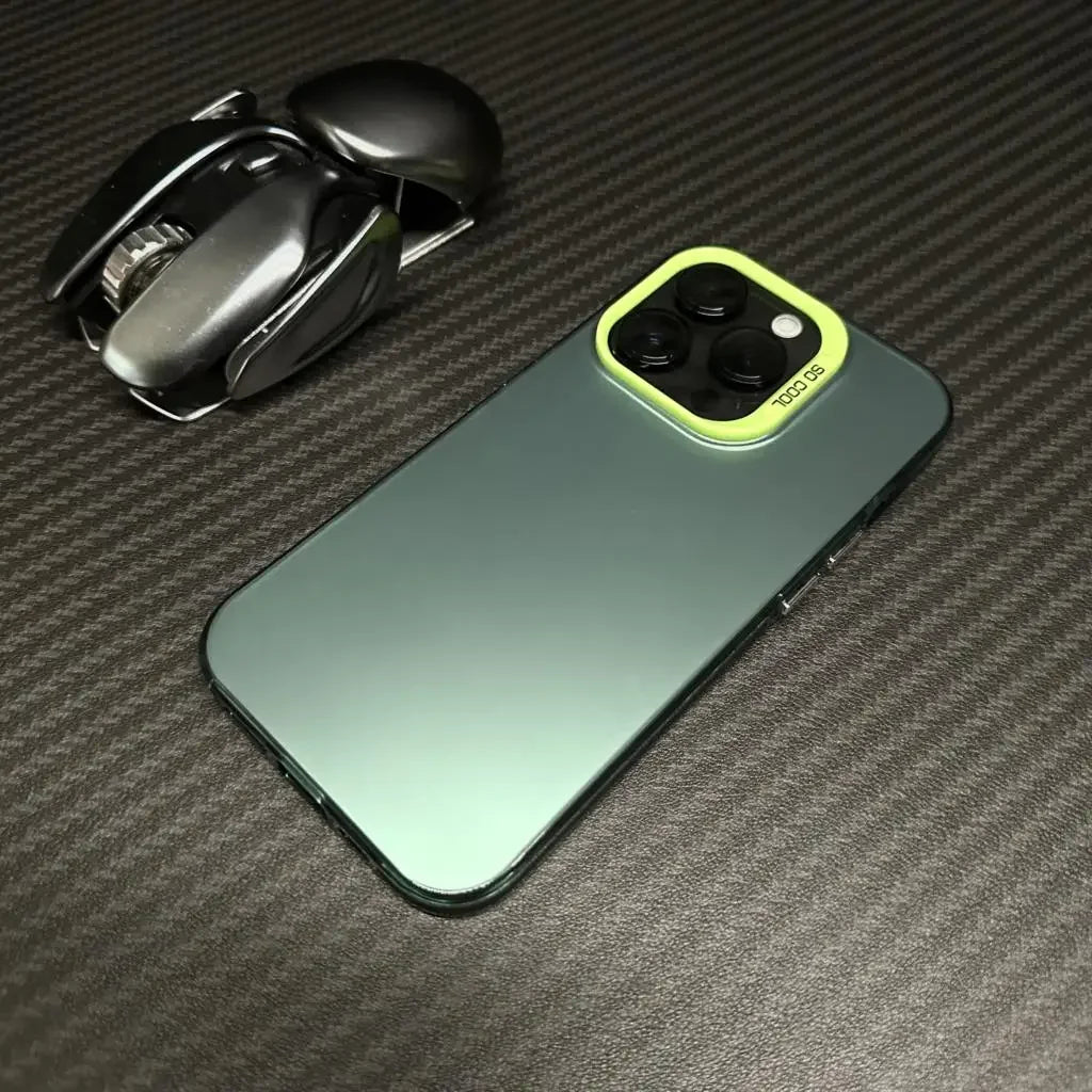 Funda Laser Metallic Aurora Color Matte Case For Xiaomi Redmi Note 14 13 12 11 10 Pro Plus 5G 4G 9S Hard Shockproof Bumper Cover