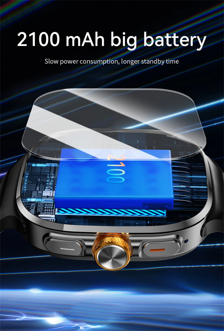 8GB+128GB RAM 5G/4G Smart Watch 2.4 inch AMOLED 2100mah Battery 900W Camera GPS WIFI Google APPS Download Smartwatch Android 10