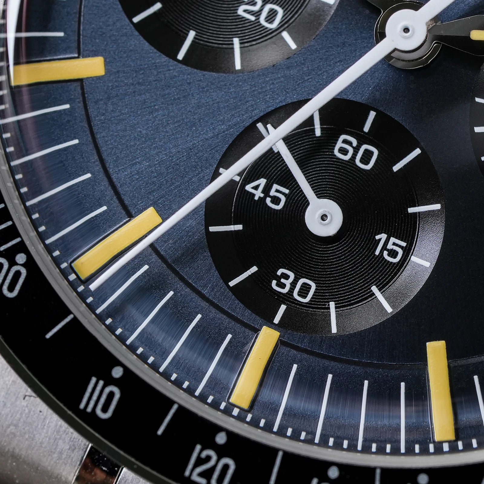 Watchdives WD1863 Quartz Watch VK63 Chronograph Movement Bubble Sapphire Crystal 10Bar Waterproof Luminous 39mm Vintage Watches