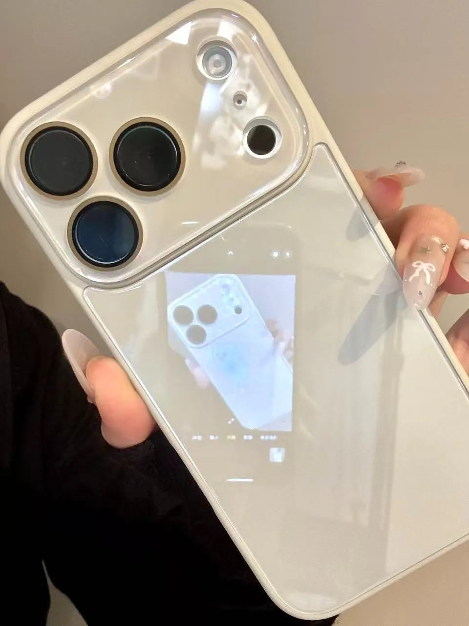 Luxury Candy Color Tempered Glass Camera Protection Case for iPhone 17 16 15 14 13 12 Pro Max Shockproof Bumper Hard Back Cover