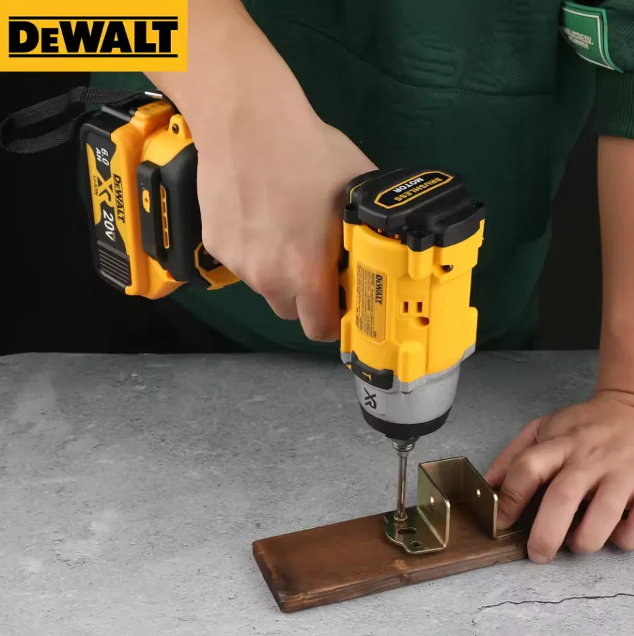 DeWalt us 20V Brushless Lithium Battery High Torque Electric Impact Wrench for Scaffolding and Auto Repair