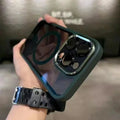 Luxury Magnetic Metal Lens Bumper Protection Case For iPhone 17 16 15 14 13 12 11 Pro Max Funda Wireless Charge Hard Clear Cover