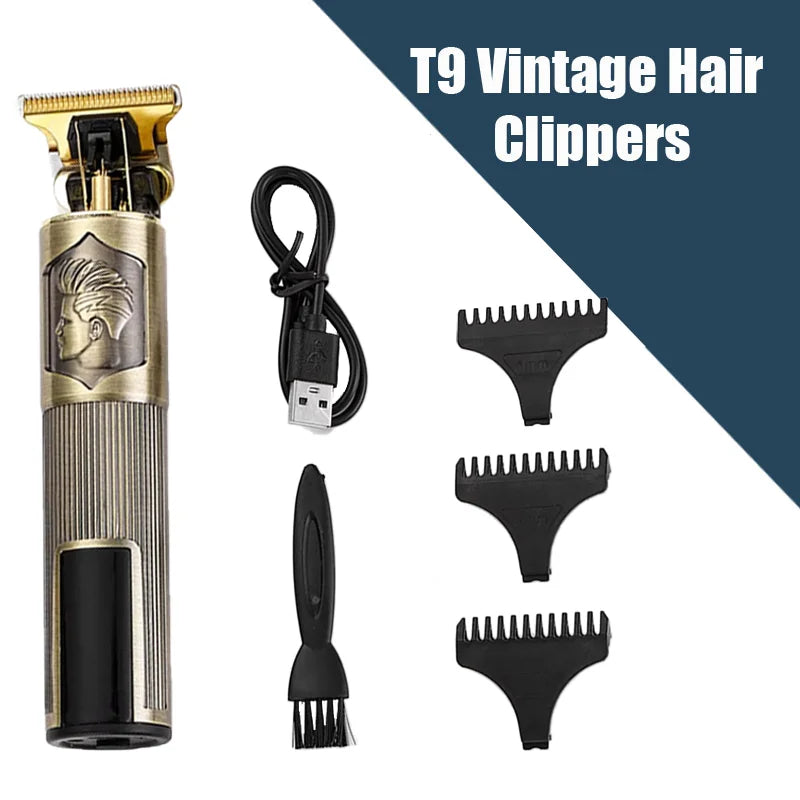 T9 Professional Hair Clipper/Accessories for Men | USB Fast Charging | Beard/Body/Hair Trimmer | Precision Electric Shaver | Barber us