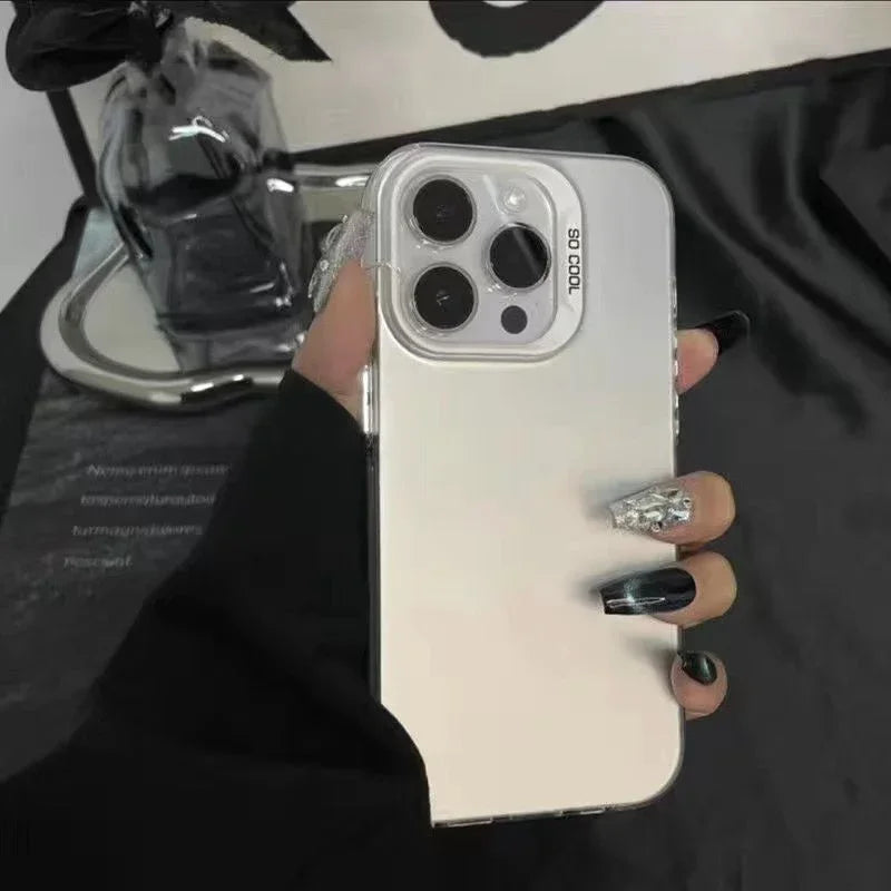 Funda Laser Metallic Aurora Color Matte Case For Xiaomi Redmi Note 14 13 12 11 10 Pro Plus 5G 4G 9S Hard Shockproof Bumper Cover