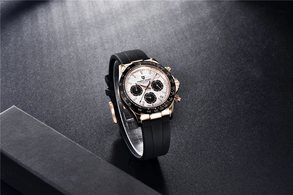 PAGANI DESIGN 2026 New Men Watches Luxury Quartz Watch For Men 100M Waterproof Sports Chronograph Wristwatch for Men gift