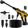 Cordless Portable Washer 800 PSI for Dewalt us 20V Battery, Brushless Motor Handheld Power Washer with 6-in-1 Nozzle, 3-Level