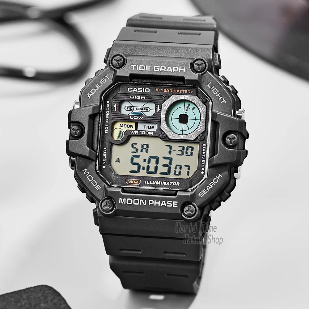Casio Men's Watch Fashion Sports Outdoor Wristwatch Active Lifestyle Timepiece Casual Design WS-1700H series