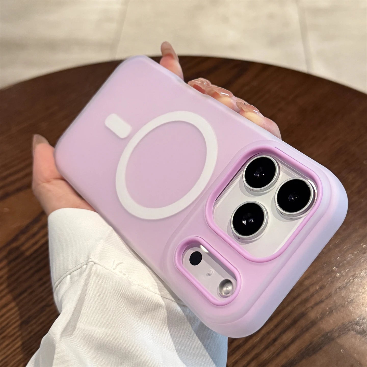 Luxury Candy Color  Magnetic Matte Case For iPhone 17 16 15 14 13 12 11 Pro Max  Air 16 ProMax Magsafe Wireless Charging  Cover