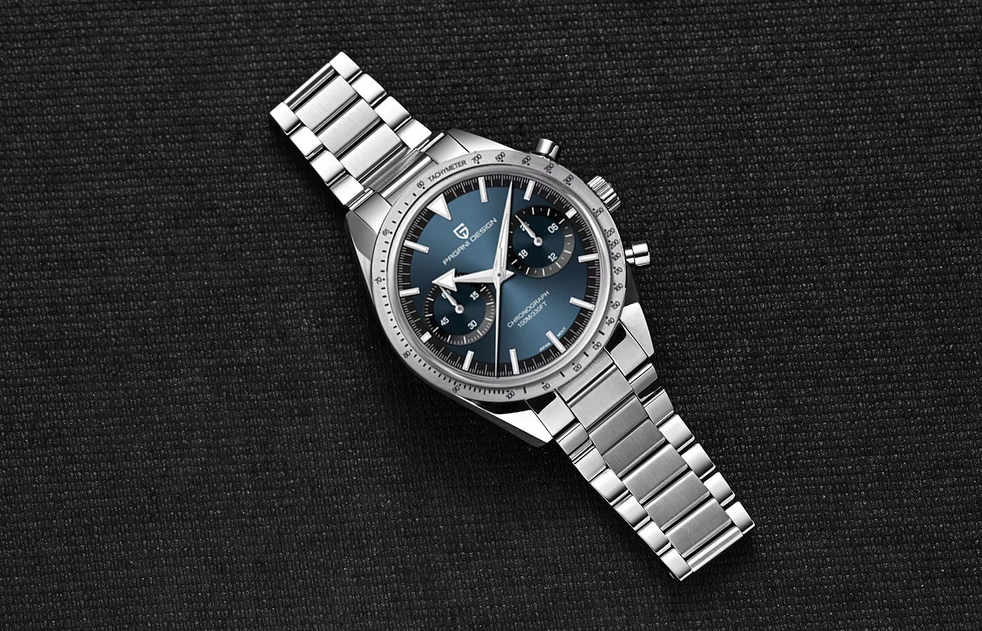 2026 New PAGANI DESIGN Retro Mens Watches Moon Quartz Watch For Men Speed Sports Chronograph AR Sapphire VK64 Clock Reloj Hombre