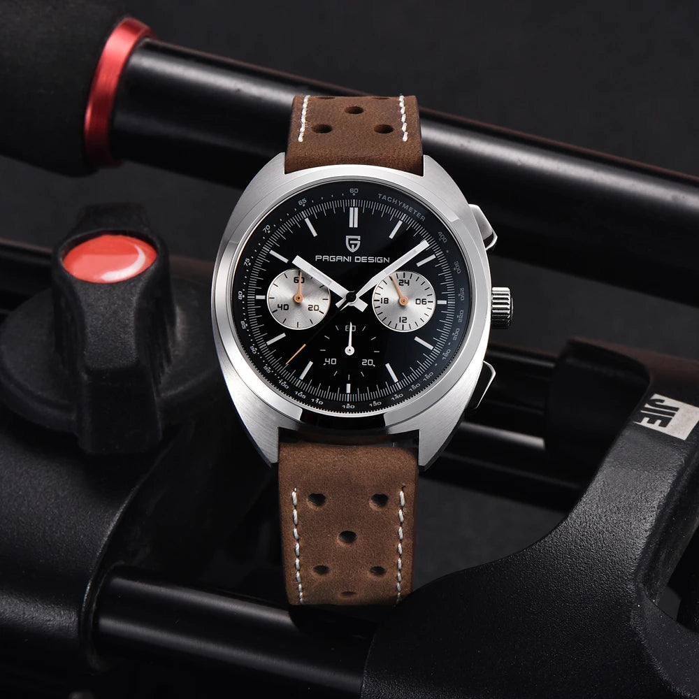 PAGANI DESIGN 2026 NEW Turtle Back Chronograph 1782 Watch for Man Fashion Men's Quartz Watch Luminous relogios masculino