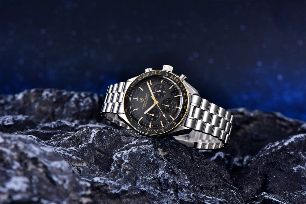 2026 New PAGANI DESIGN Mens Watches Top Brand Luxury Automatic Quartz Chronograph Waterproof Sport Stainless Steel Clock Relogio