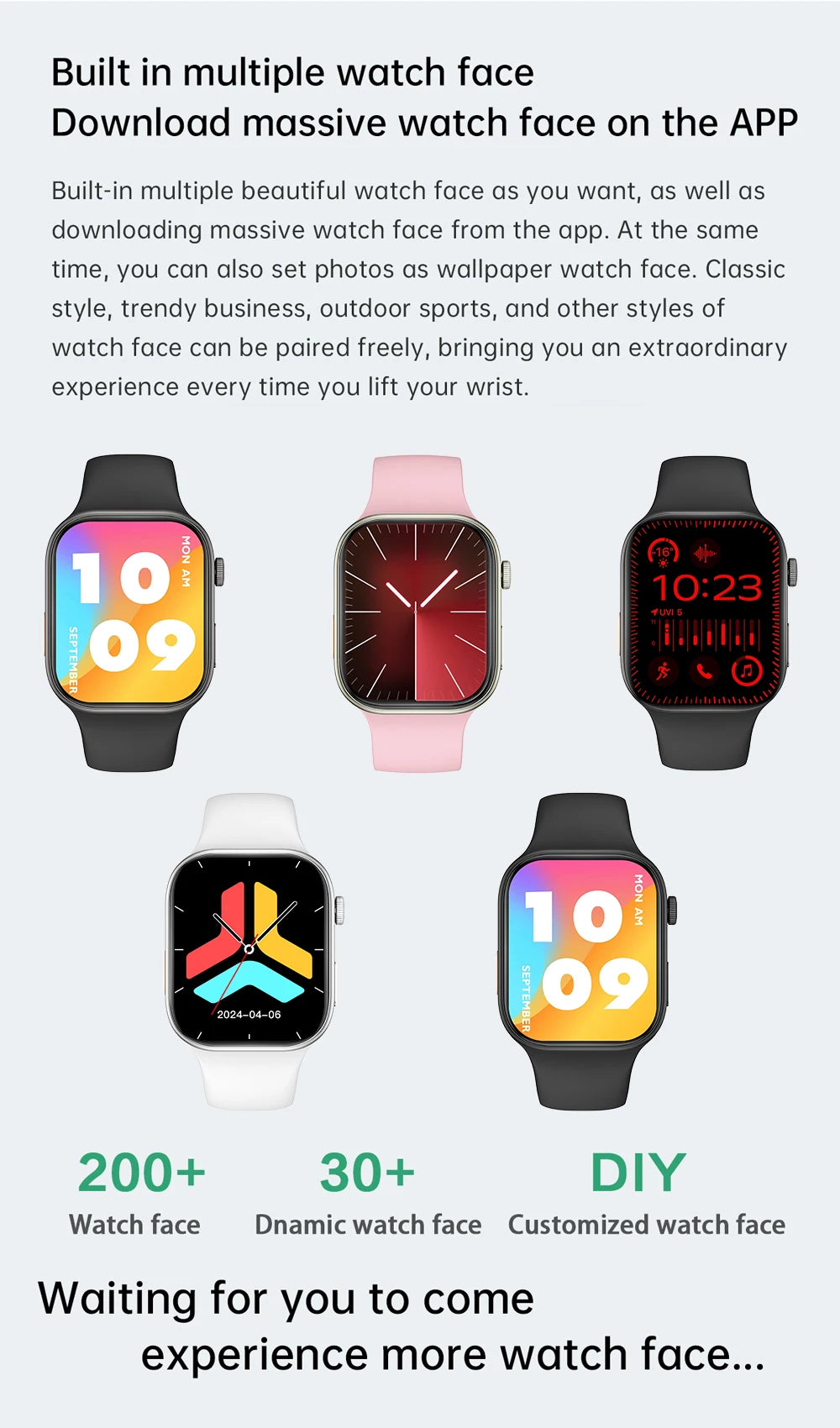 2026 Smart Watch 1.83" HD Screen Bluetooth Call Heart Rate Monitoring 120+ Sports Modes Waterproof for Men Woman Smartwatch Gift