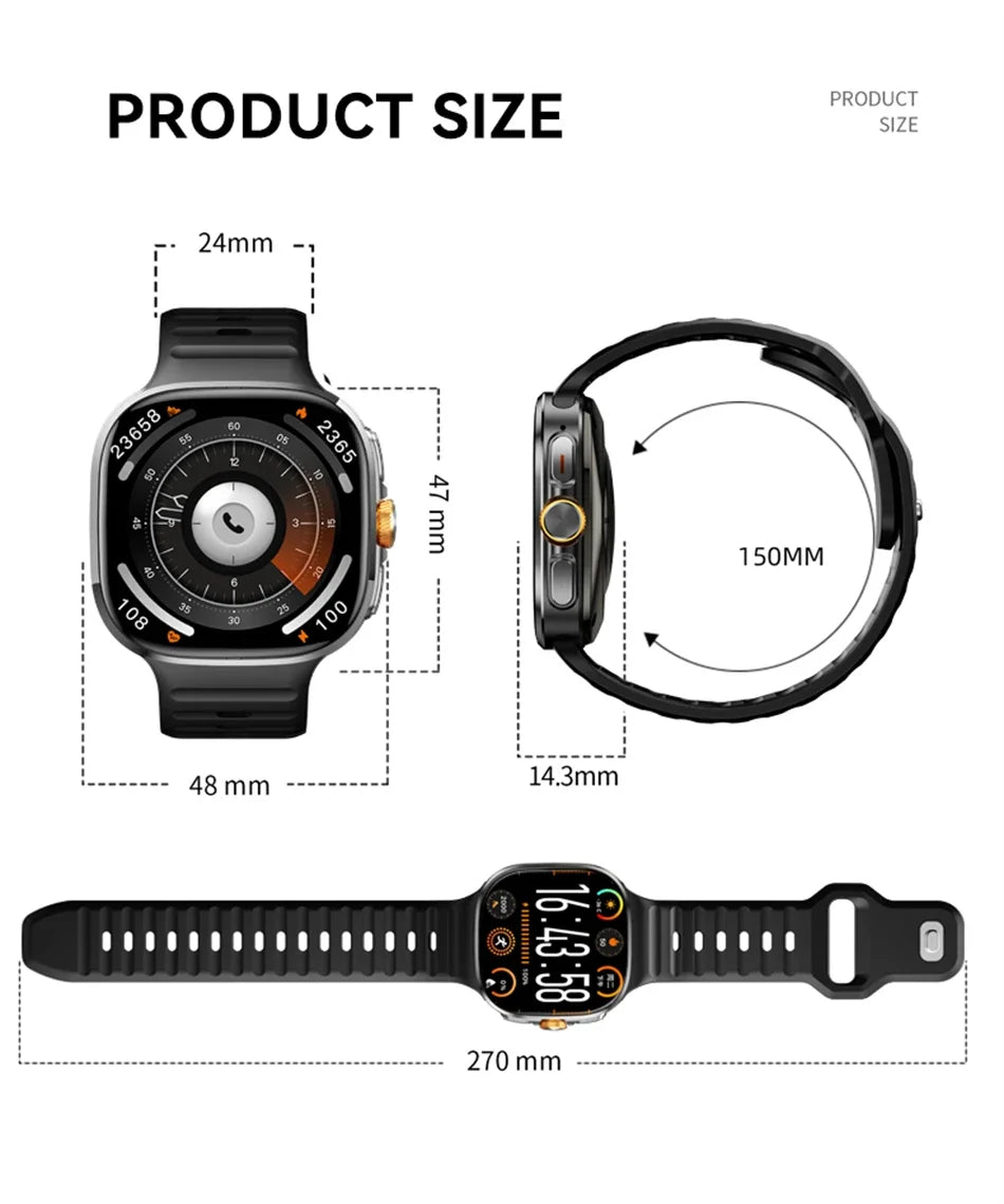 8GB+128GB RAM 5G/4G Smart Watch 2.4 inch AMOLED 2100mah Battery 900W Camera GPS WIFI Google APPS Download Smartwatch Android 10