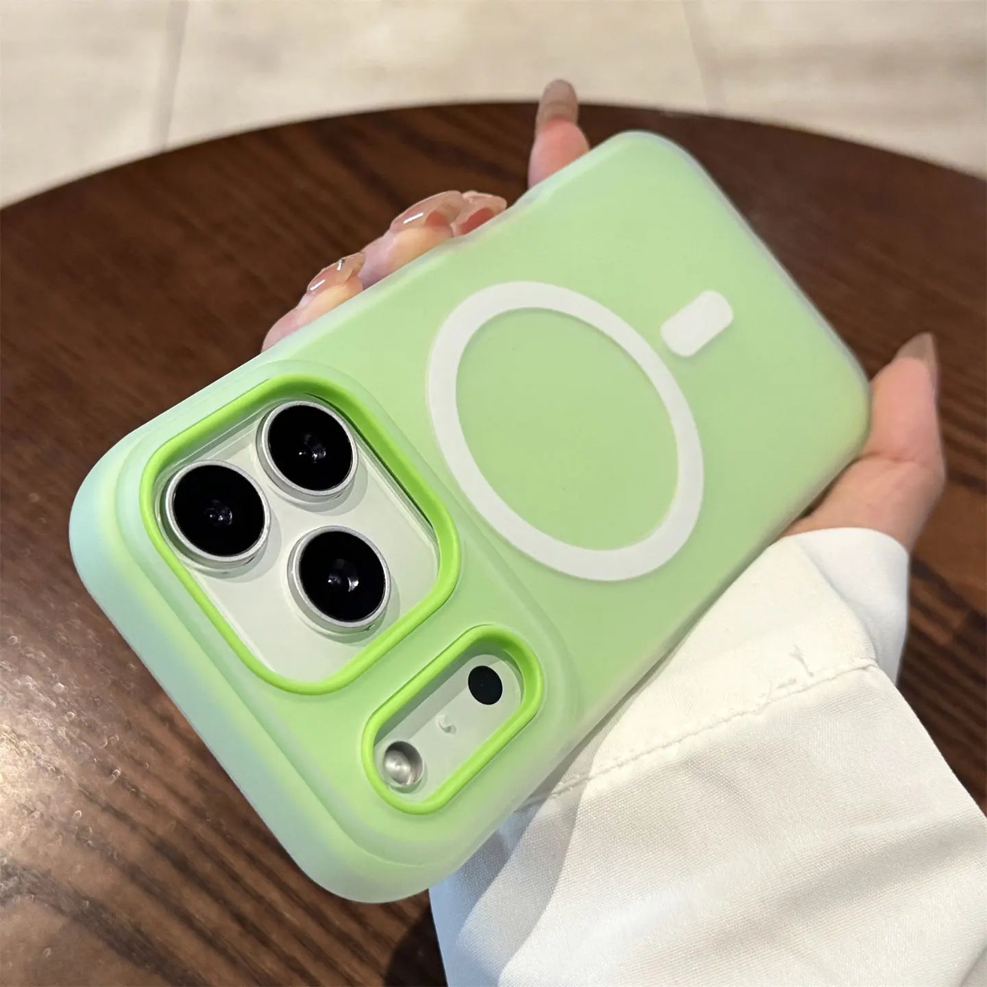 Luxury Candy Color  Magnetic Matte Case For iPhone 17 16 15 14 13 12 11 Pro Max  Air 16 ProMax Magsafe Wireless Charging  Cover
