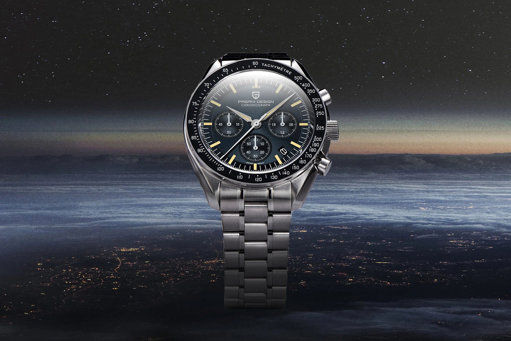 2026 New PAGANI DESIGN Tribute to CK2998 Moon Watch Retro Luxury Quartz Watches For Men Stainless steel Sport Chronograph Man