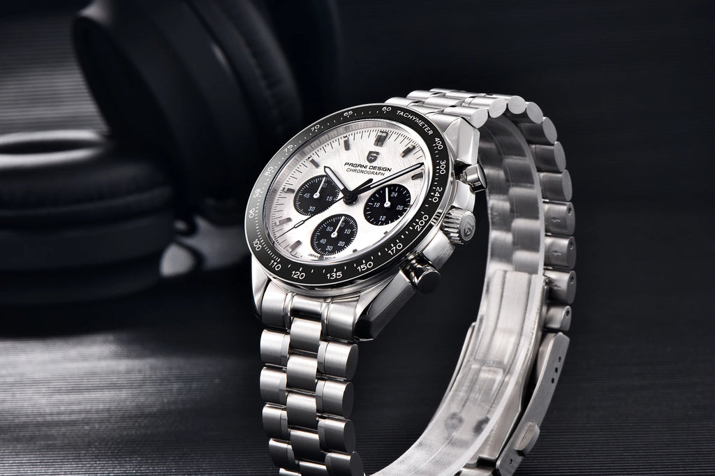 2026 New PAGANI DESIGN Mens Watches Top Brand Luxury Automatic Quartz Chronograph Waterproof Sport Stainless Steel Clock Relogio