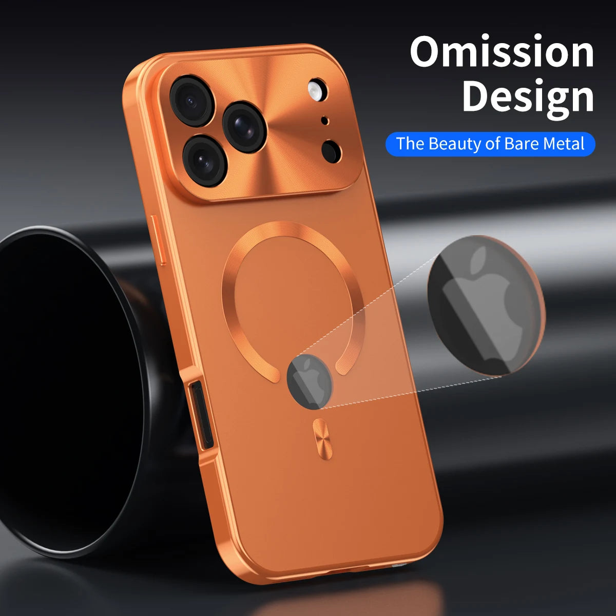 For iPhone 17 16 15 14 13 12Pro Max Full Aluminum Metal Magnetic Case Double-Sided Protection Shockproof Cover Screen Protector