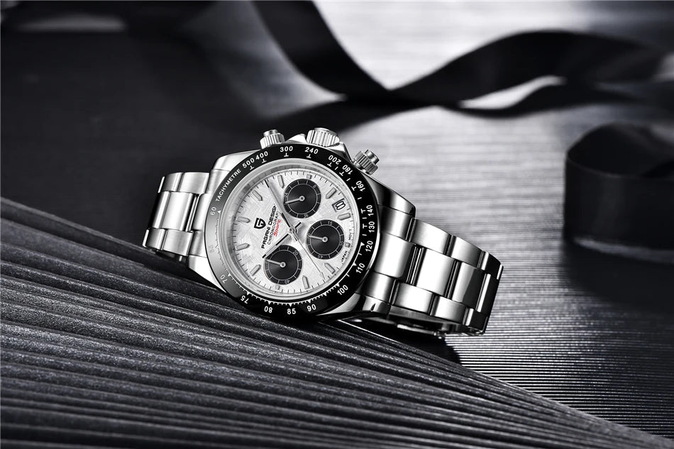 PAGANI DESIGN 2026 New Men Watches Luxury Quartz Watch For Men 100M Waterproof Sports Chronograph Wristwatch for Men gift