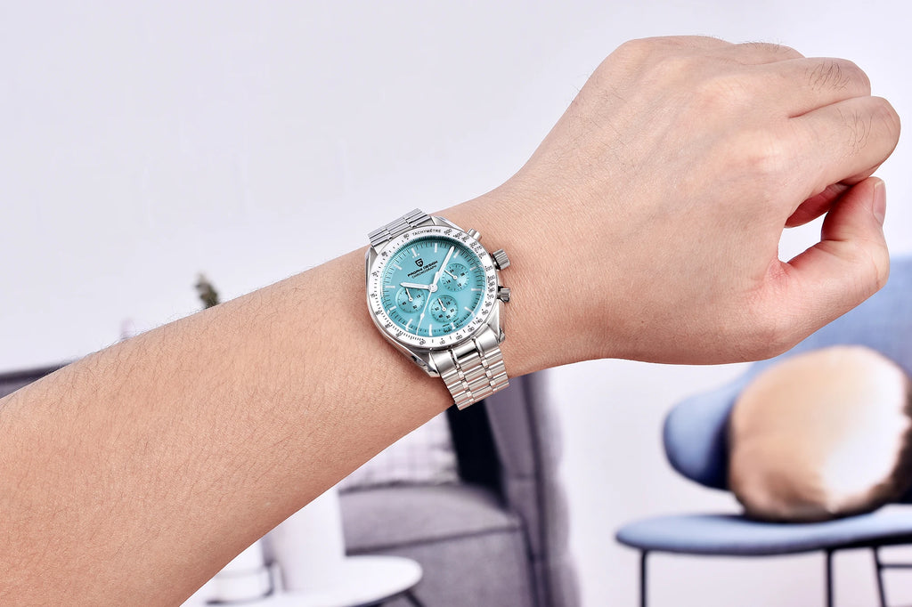 2026 New PAGANI DESIGN Mens Watches Top Brand Luxury Automatic Quartz Chronograph Waterproof Sport Stainless Steel Clock Relogio