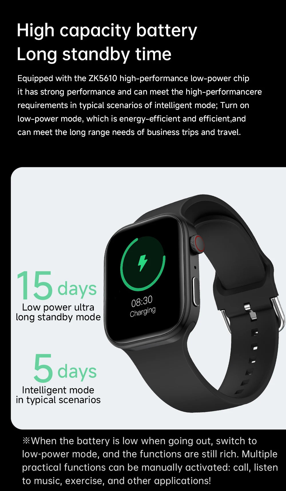 2026 Smart Watch 1.83" HD Screen Bluetooth Call Heart Rate Monitoring 120+ Sports Modes Waterproof for Men Woman Smartwatch Gift