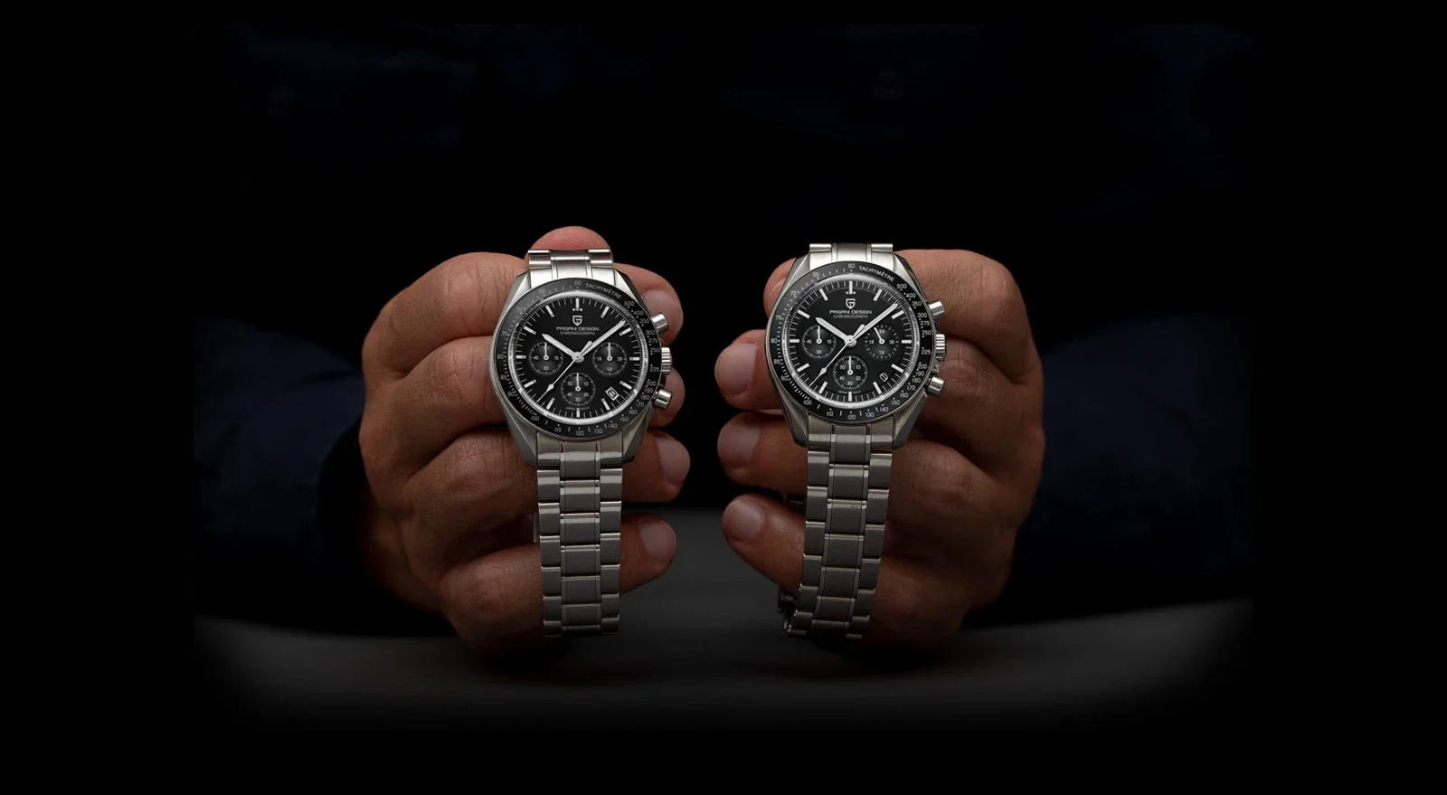 2026 New PAGANI DESIGN Moon V6 Men's Watches Luxury Quartz Watch For Man Chronograph VK63 Men Gift AR Sapphire Mirror Luminous