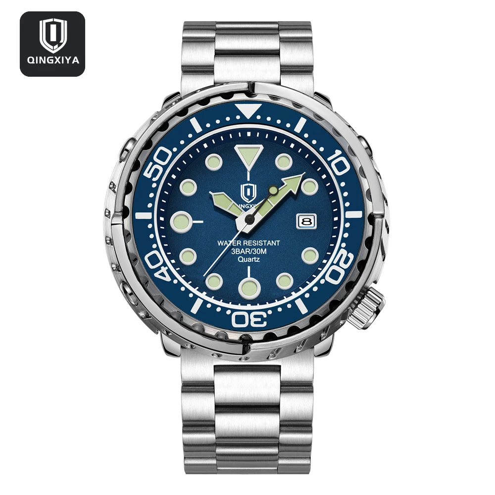New Fashion Watch Men Top Brand Luxury Waterproof Luminous Date Clock Sport Watches Mens Quartz Wristwatch Relogio Masculino