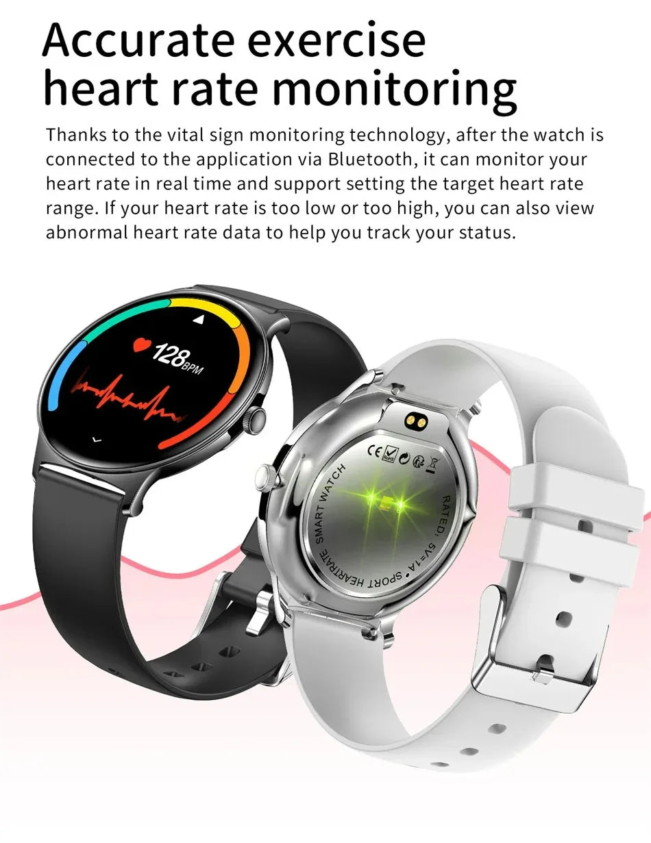 2026 New 7.9MM Ultra Thin Smart Watch Women Screen Always Display Time Sports Bracelet Bluetooth Call Fashion Smartwatches ios