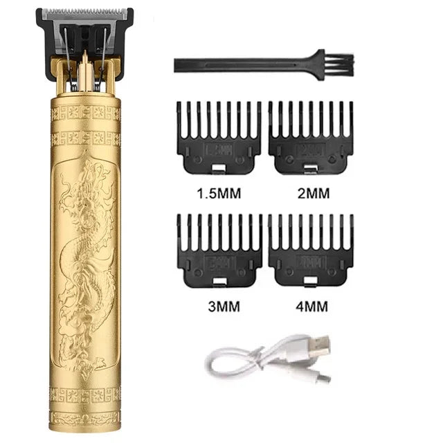 Carving Hair Clipper Professional Hair Cutting Machine Barber us Rechargeable Hair Trimmer Metal Haircut Machine Clipper for Men