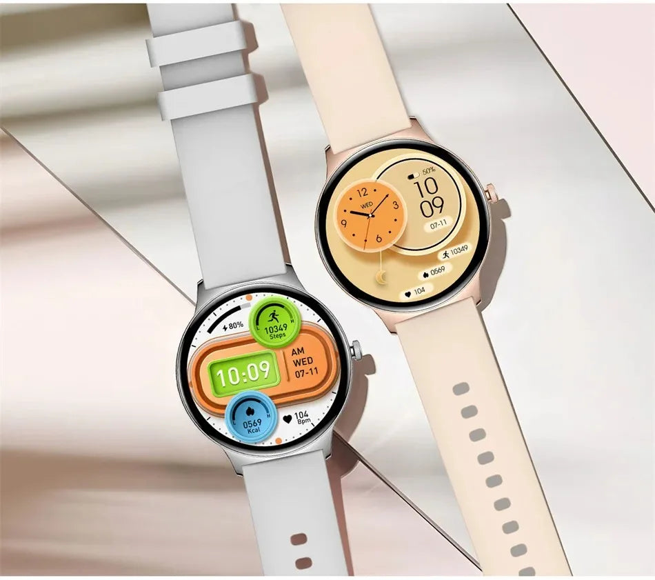 2026 New 7.9MM Ultra Thin Smart Watch Women Screen Always Display Time Sports Bracelet Bluetooth Call Fashion Smartwatches ios
