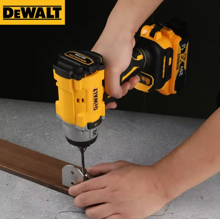 DeWalt us 20V Brushless Lithium Battery High Torque Electric Impact Wrench for Scaffolding and Auto Repair